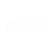 white transparent nhs logo